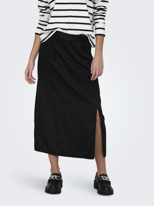 Юбка миди Only модель 15314054_Black Фото