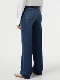 Широкі джинси Only модель 15323180_Dark Blue Denim Фото