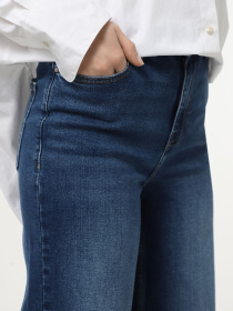 Широкі джинси Only модель 15323180_Dark Blue Denim Фото