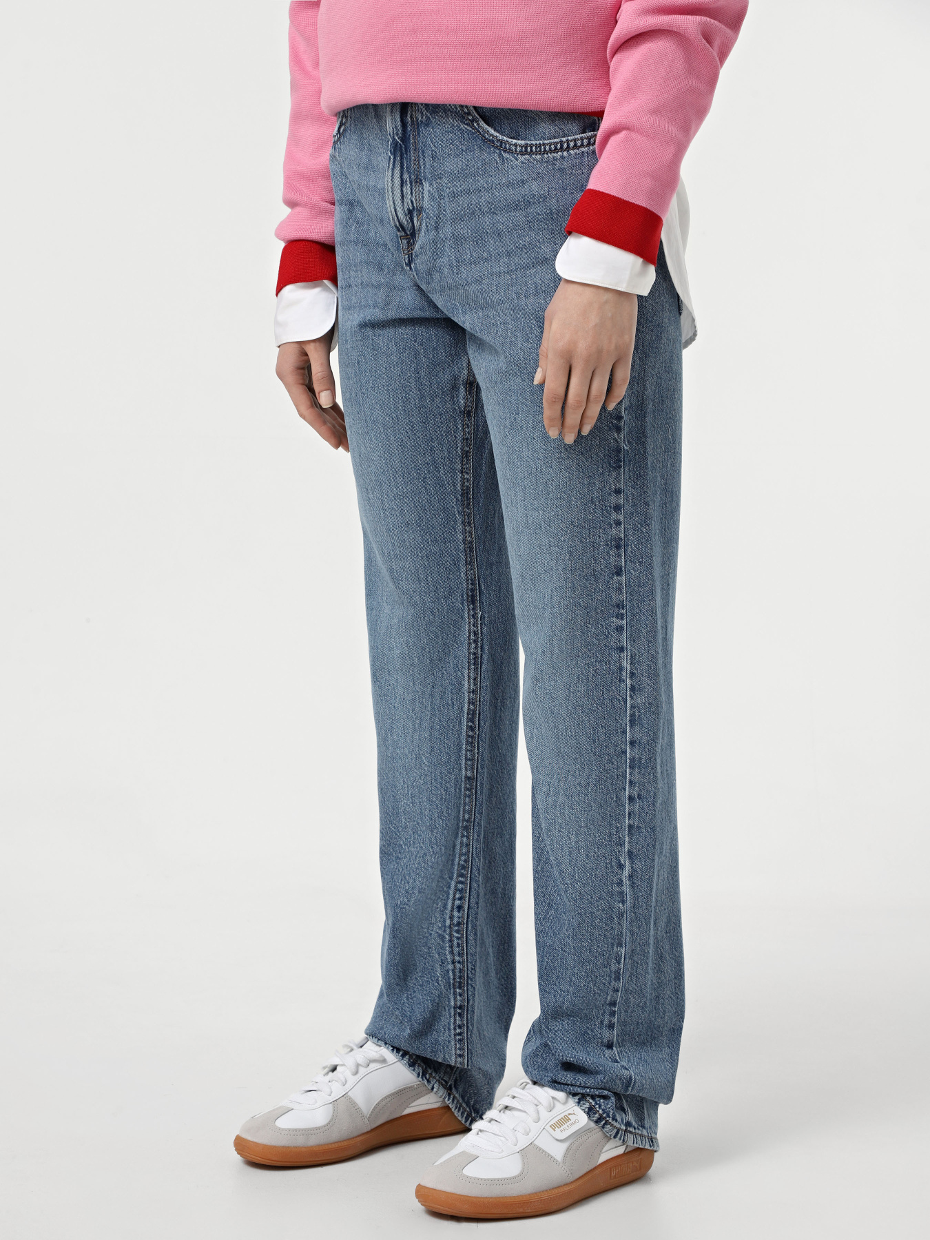 Прямі джинси Only модель 15311652_Medium Blue Denim Фото