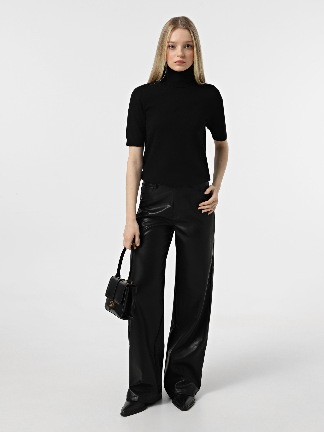 Штани палаццо Only Модель 15339518_Black Фото