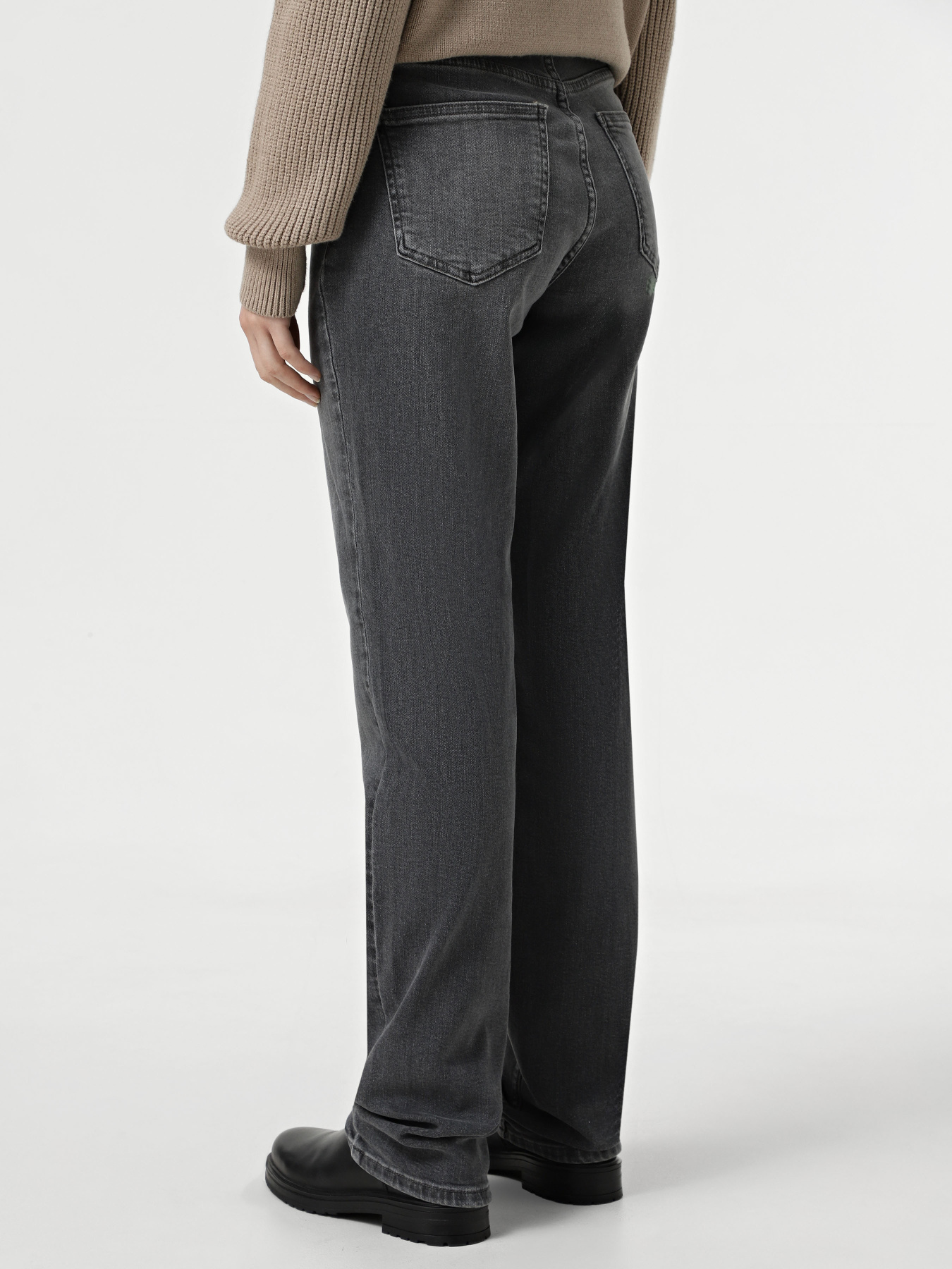 Прямые джинсы Only модель 15339697_Grey Denim Фото