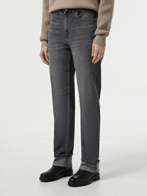 Прямые джинсы Only модель 15339697_Grey Denim Фото