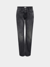 Прямые джинсы Only модель 15339697_Grey Denim Прямые джинсы Only модель 15339697_Grey Denim Фото
