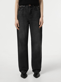 Прямые джинсы Only модель 15311288_Washed Black Фото