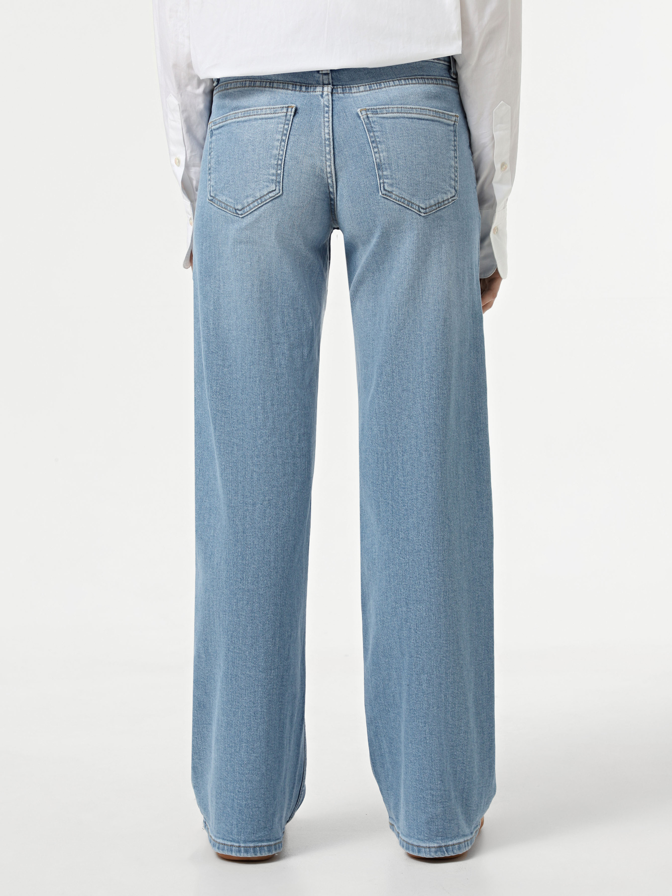 Широкі джинси Only Модель 15339699_Light Blue Denim Фото