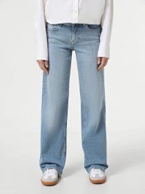 Широкие джинсы Only модель 15339699_Light Blue Denim Фото