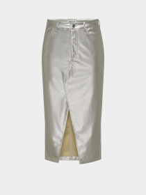 Юбка миди Only модель 15328037_Silver Фото