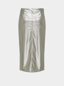 Юбка миди Only модель 15328037_Silver Фото