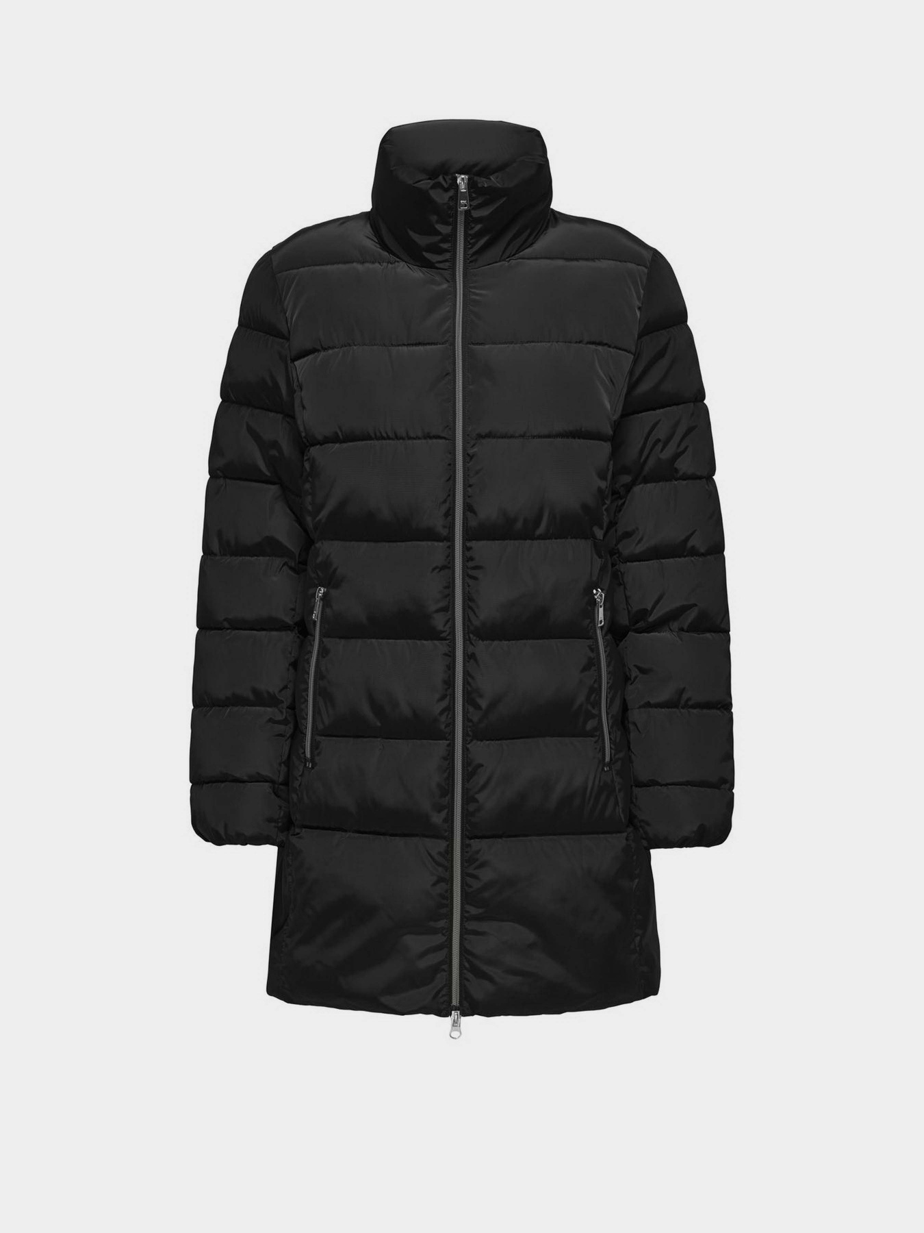 Зимняя куртка Only модель 15323238_Black GUNMETAL ZIPPER Фото