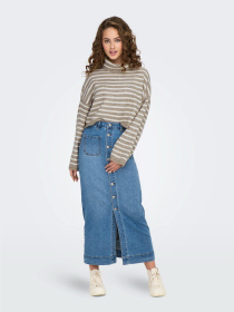 Свитер Only модель 15329228_Weathered Teak Birch Melan Фото