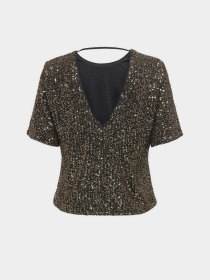 Блуза Only модель 15336591_Black BLACK W. BLACK SEQUI Фото