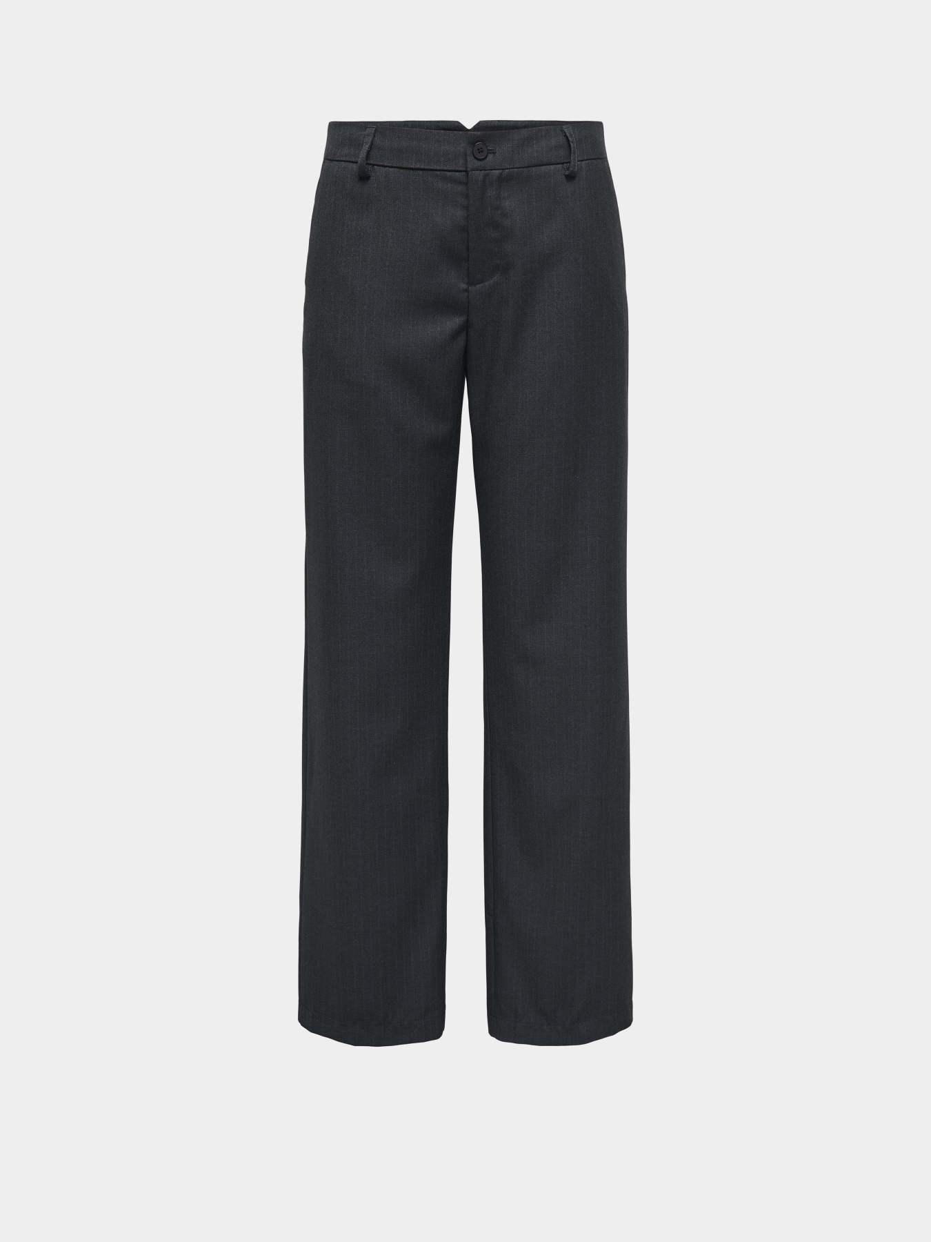 Класичні штани Only модель 15334280_Dark Grey WHITE PINSTRIPES Класичні штани Only модель 15334280_Dark Grey WHITE PINSTRIPES Фото
