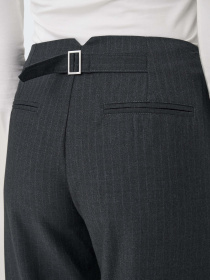 Класичні штани Only модель 15334280_Dark Grey WHITE PINSTRIPES Класичні штани Only модель 15334280_Dark Grey WHITE PINSTRIPES Фото