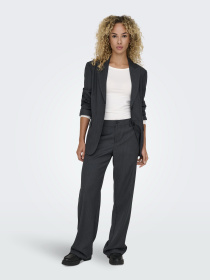 Класичні штани Only модель 15334280_Dark Grey WHITE PINSTRIPES Класичні штани Only модель 15334280_Dark Grey WHITE PINSTRIPES Фото