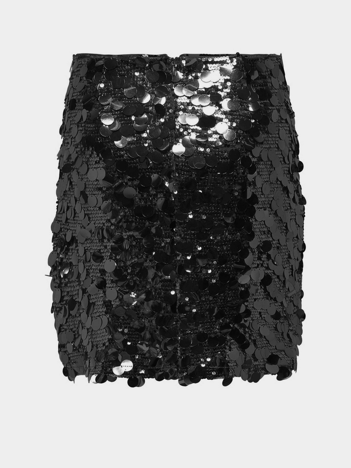 Юбка мини Only модель 15336231_Black W BLACK SEQUINS Фото