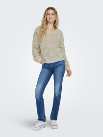 Джемпер Only модель 15334862_Cloud Dancer Soft Chambray Фото