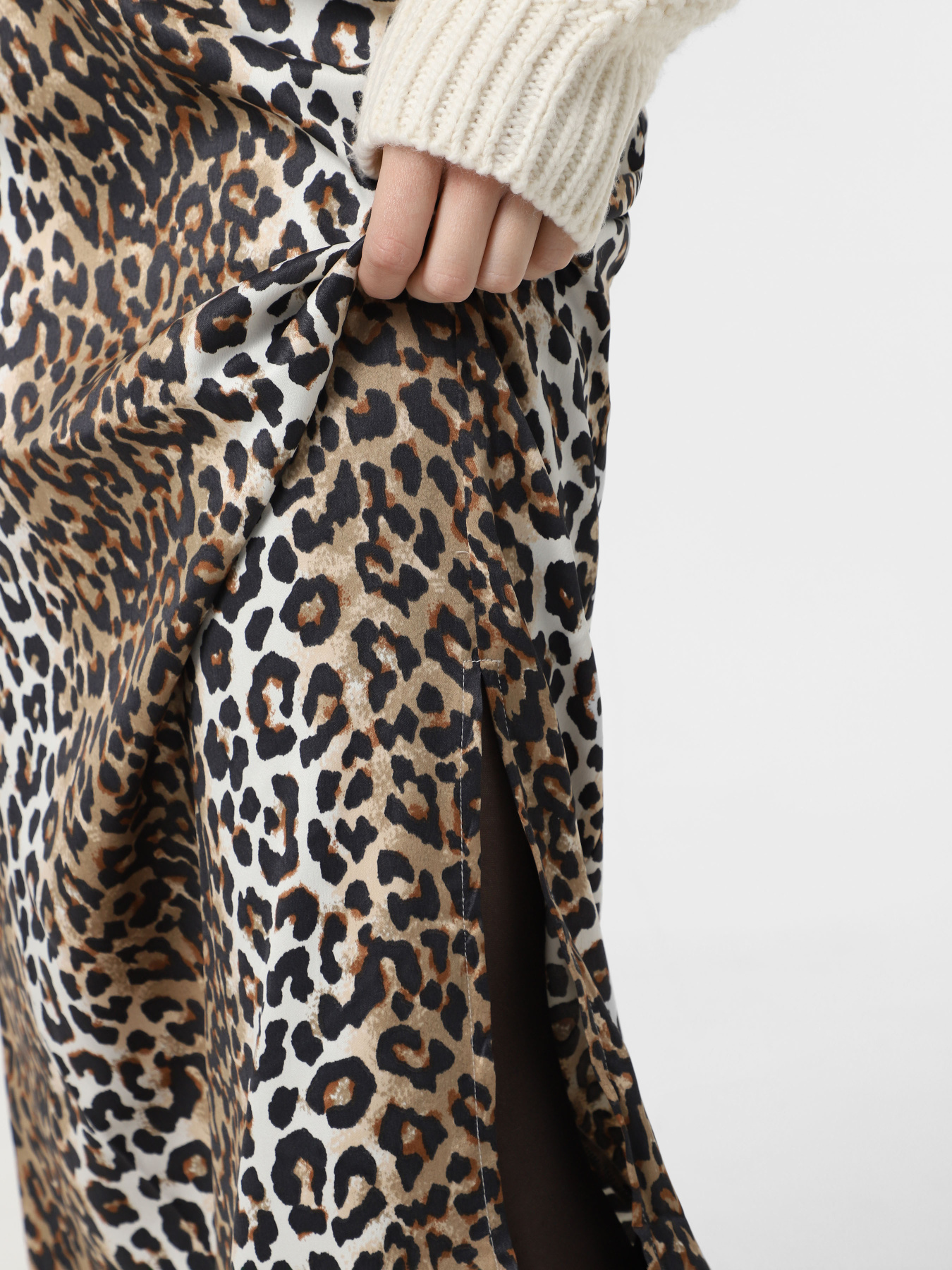 Спідниця міді Only модель 15314054_Timber Wolf Wildlife Фото