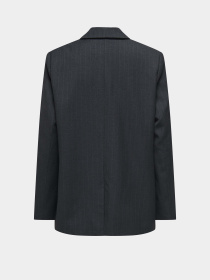 Піджак Only Модель 15334284_Dark Grey WHITE PINSTRIPES Фото