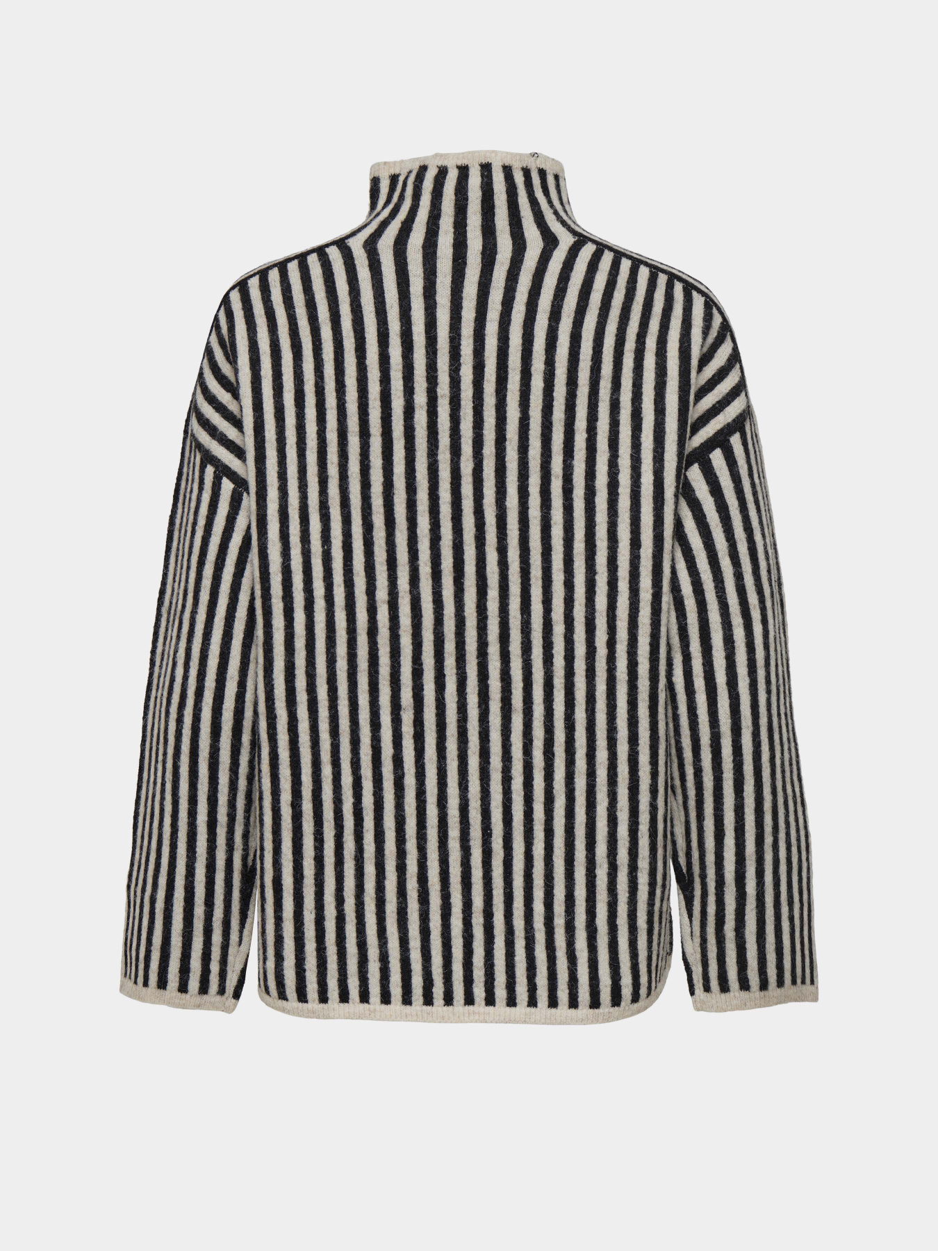 Свитер Only модель 15334883_Oatmeal Melange/Black Фото