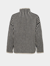 Свитер Only модель 15334883_Oatmeal Melange/Black Фото