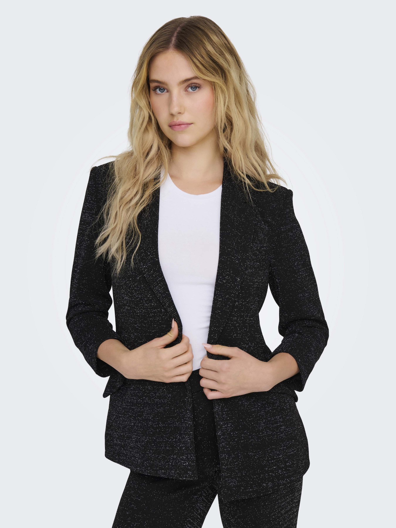 Піджак Only модель 15331611_Black W. SILVER LUREX Піджак Only модель 15331611_Black W. SILVER LUREX Фото