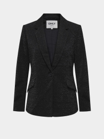 Піджак Only модель 15331611_Black W. SILVER LUREX Піджак Only модель 15331611_Black W. SILVER LUREX Фото