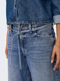 Широкі джинси Only модель 15325796_Medium Blue Denim Фото