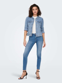 Джинсова куртка Only модель 15243147_Light Blue Denim Джинсова куртка Only модель 15243147_Light Blue Denim Фото