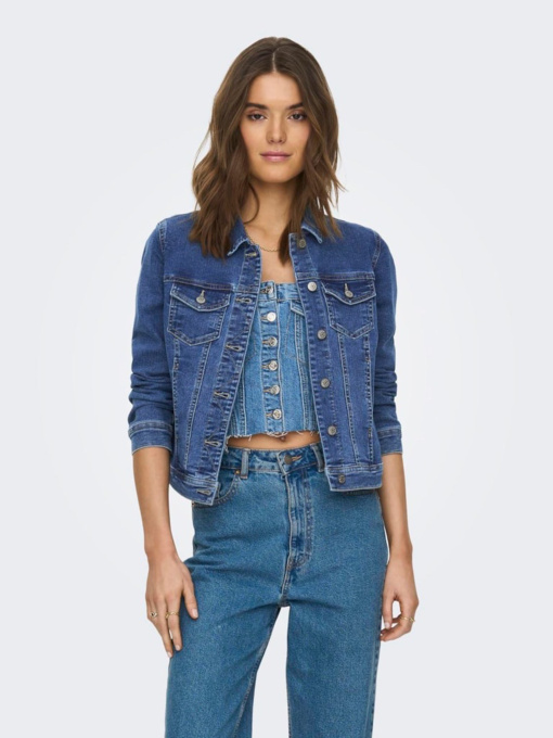 Куртки и дубленки Only модель 15243147_Medium Blue Denim Фото
