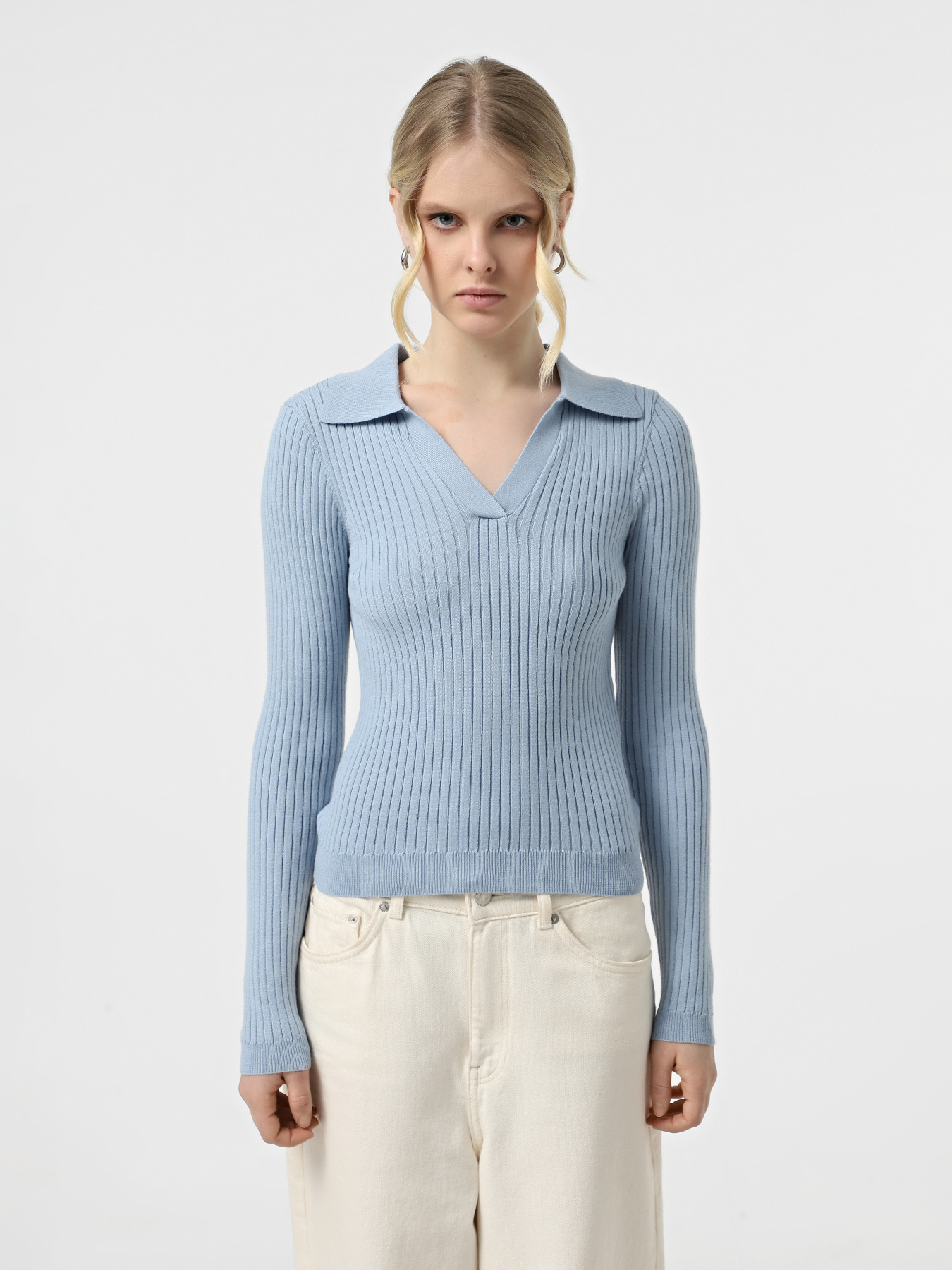 Поло Only модель 15344231_Soft Chambray Поло Only модель 15344231_Soft Chambray Фото