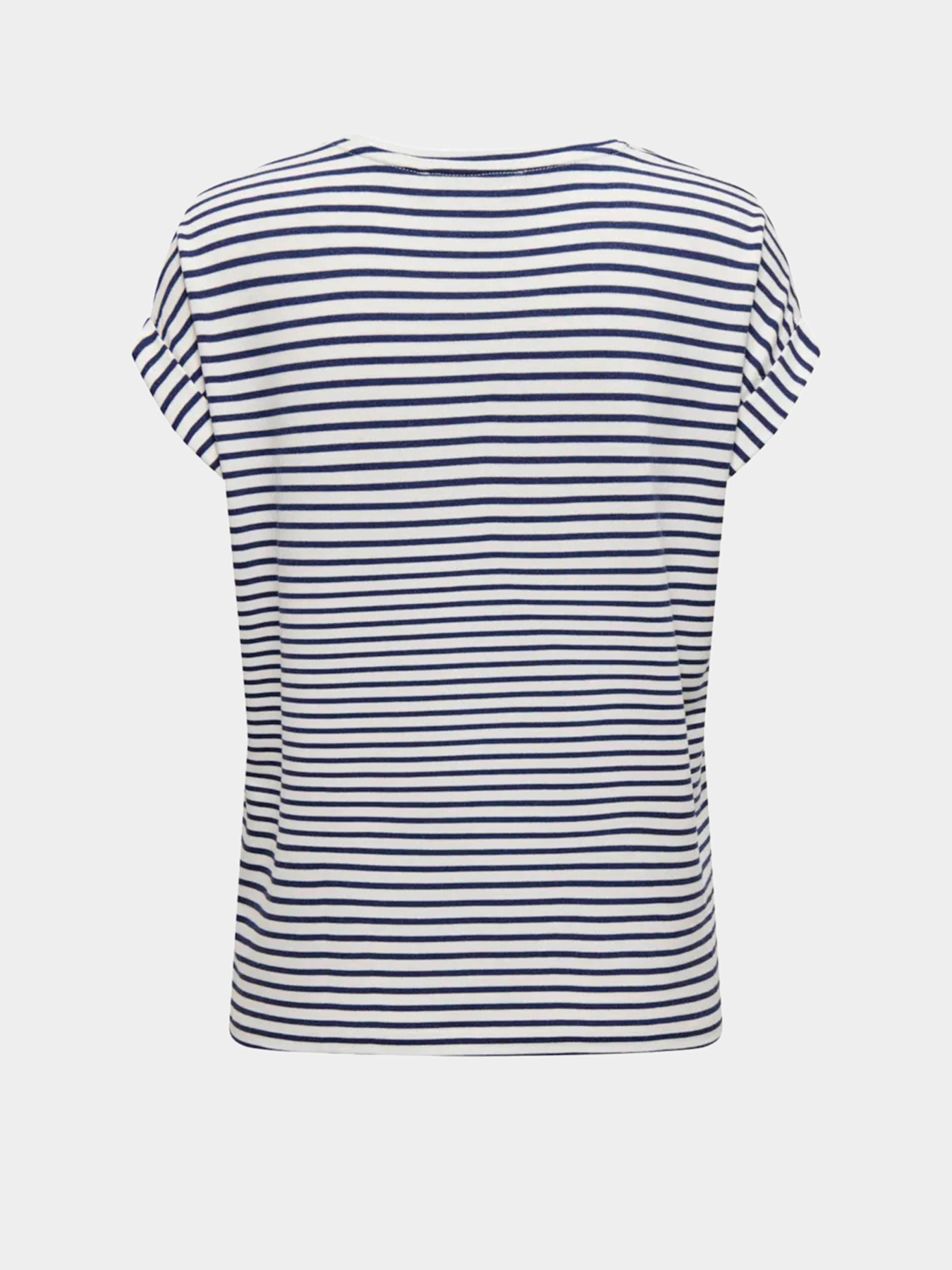 Футболка Only модель 15206243_Cloud Dancer NAVAL ACADEMY Фото