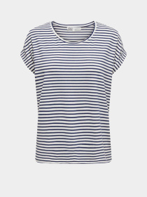 Футболка Only модель 15206243_Cloud Dancer NAVAL ACADEMY Фото