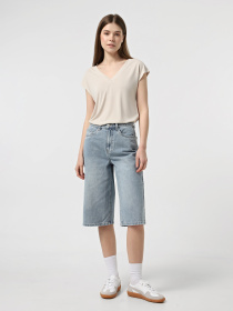 Футболка Only модель 15287041_Pumice Stone Фото