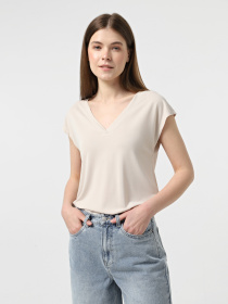 Футболка Only модель 15287041_Pumice Stone Фото