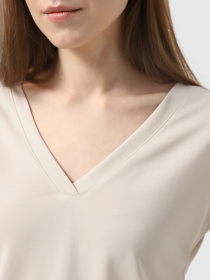 Футболка Only модель 15287041_Pumice Stone Футболка Only модель 15287041_Pumice Stone Фото