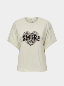 Футболка Only модель 15339887_Birch Amore Футболка Only модель 15339887_Birch Amore Фото