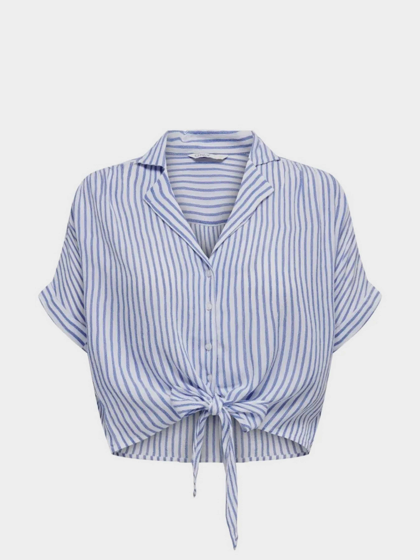 Сорочка Only модель 15281497_Cloud Dancer BLUE STRIPES Фото