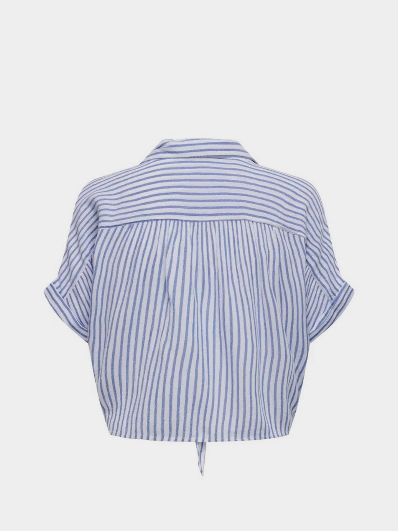 Сорочка Only модель 15281497_Cloud Dancer BLUE STRIPES Фото