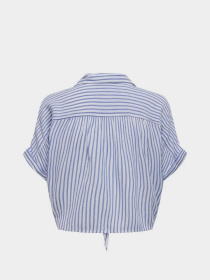 Сорочка Only модель 15281497_Cloud Dancer BLUE STRIPES Фото