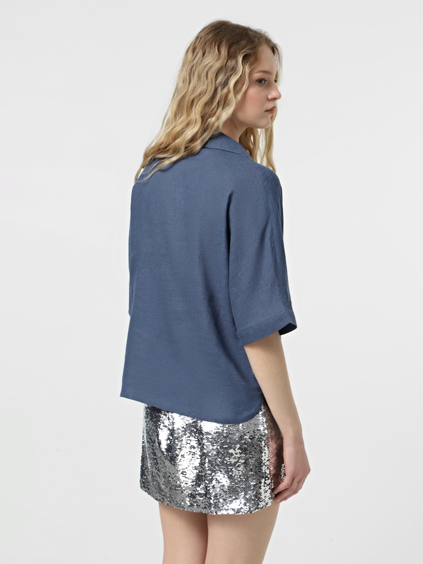 Сорочка Only модель 15314215_Vintage Indigo Фото