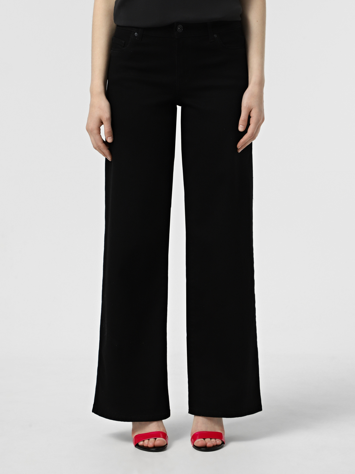 Широкі джинси Only модель 15309432_Black Фото