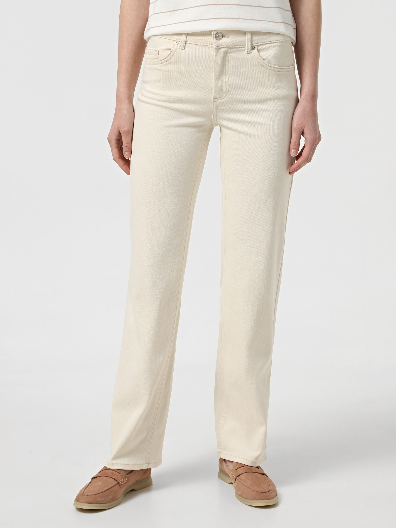 Прямі джинси Only модель 15337793_Ecru Фото