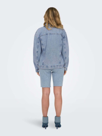 Джинсовая куртка Only модель 15290378_Light Blue Denim Фото