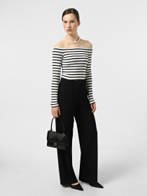 Лонгслів Only модель 15339763_Cloud Dancer Black Фото