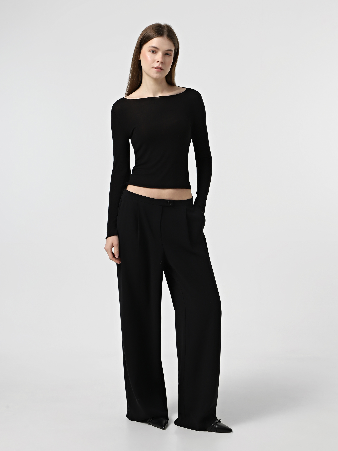 Лонгслів Only модель 15339874_Black Фото