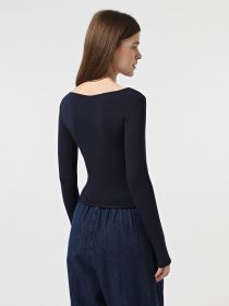 Лонгслив Only модель 15339874_Navy Blazer Фото