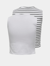 Набор футболок Only модель 15343461_Bright White Bright white/ Набор футболок Only модель 15343461_Bright White Bright white/ Фото