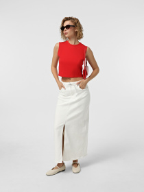 Набір футболок Only модель 15343461_True Red Bright white/stri Фото