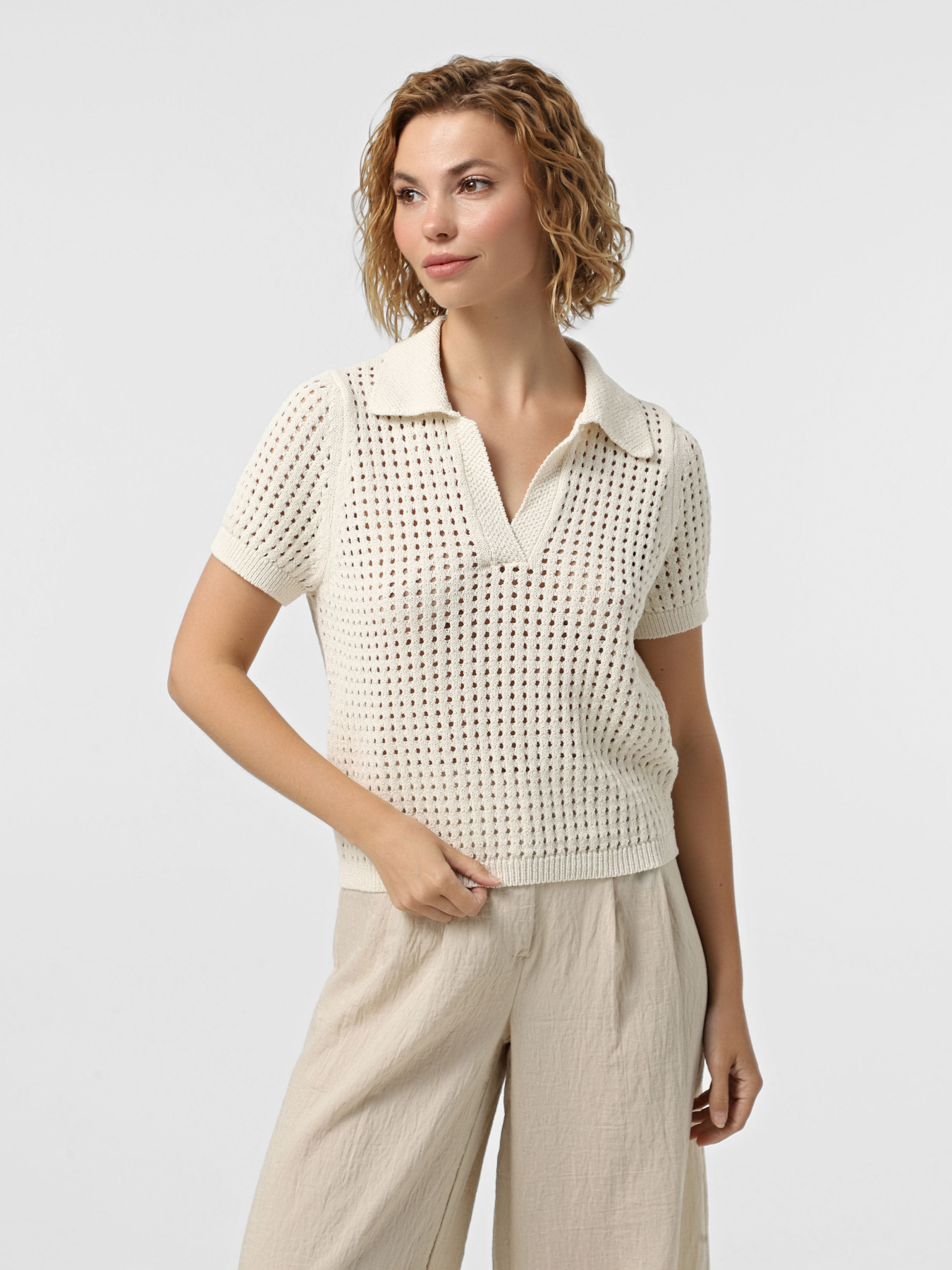 Поло Only модель 15344397_Birch Фото